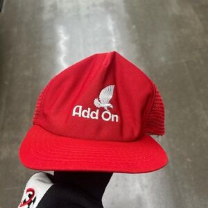 Vintage‎ 80s 90s New Era Made USA Add On Falcon Bird Snapback Hat